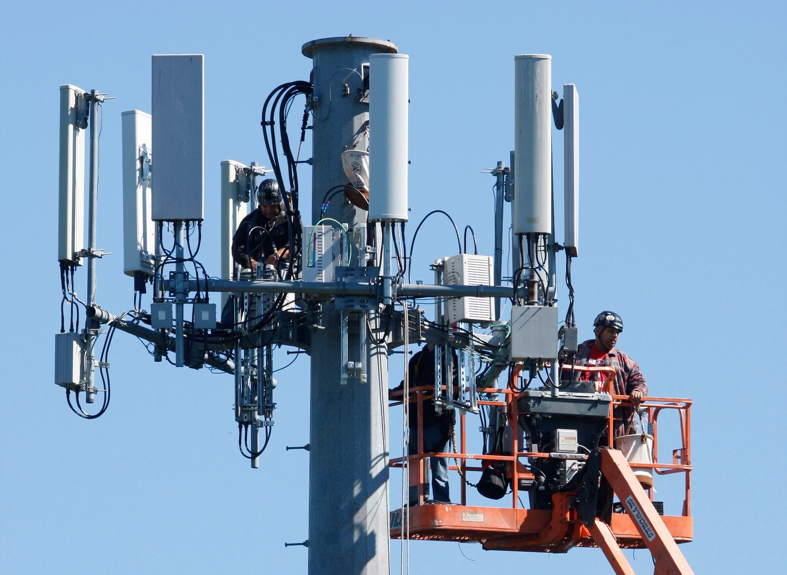 Telecom infrastructure closeout photo